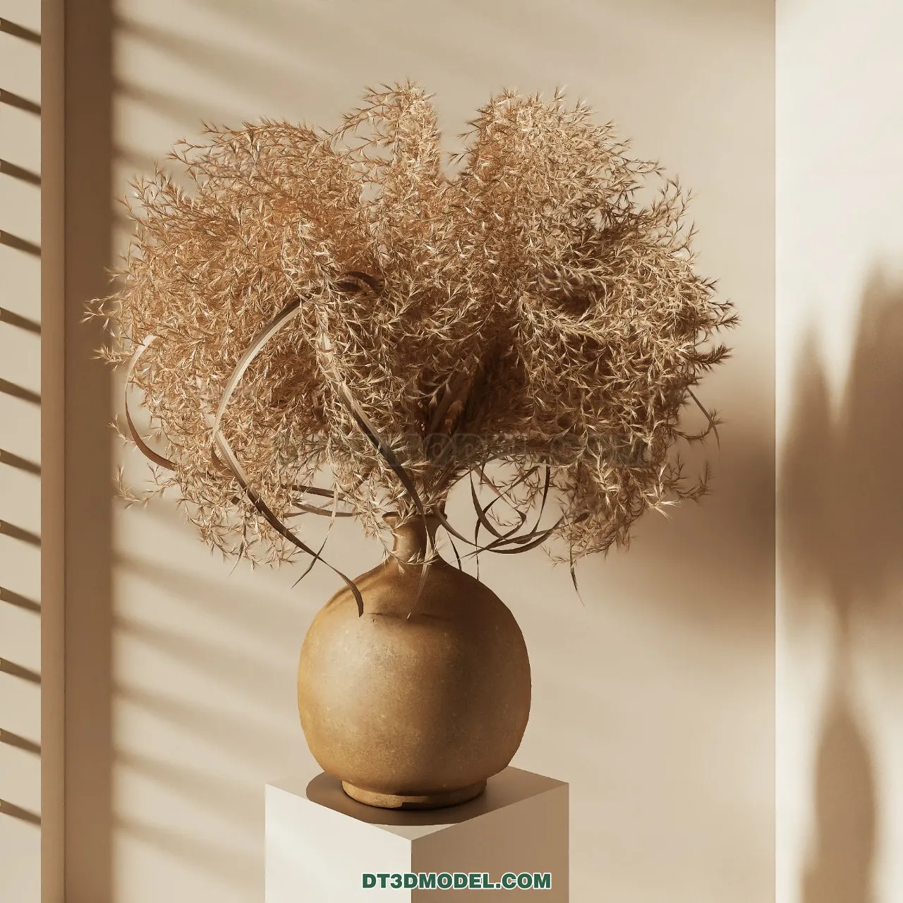 DECORATION - VASE - 3D Model For Interior Design - 794