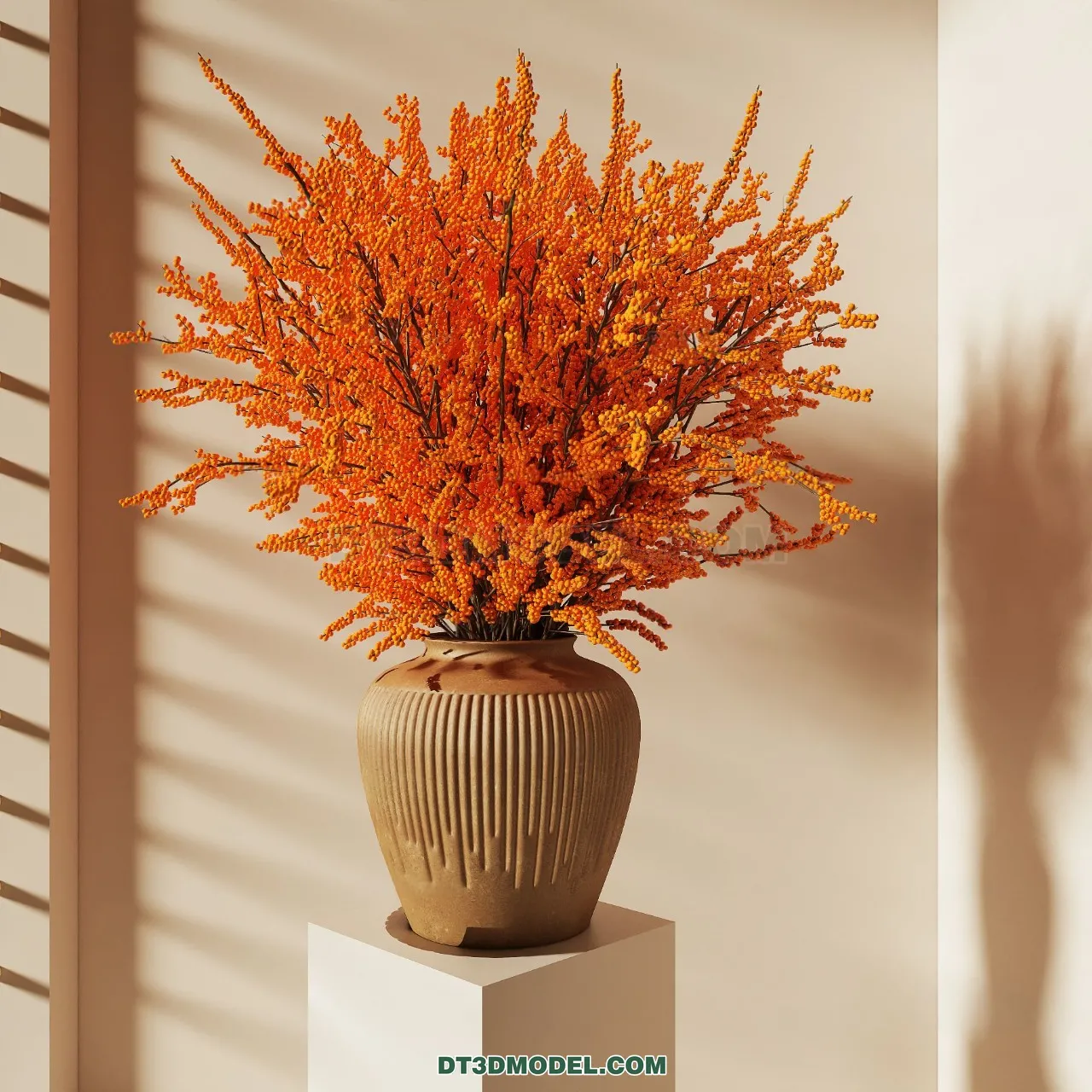 DECORATION - VASE - 3D Model For Interior Design - 804