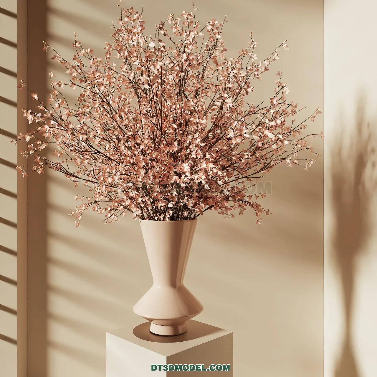 DECORATION - VASE - 3D Model For Interior Design - 810