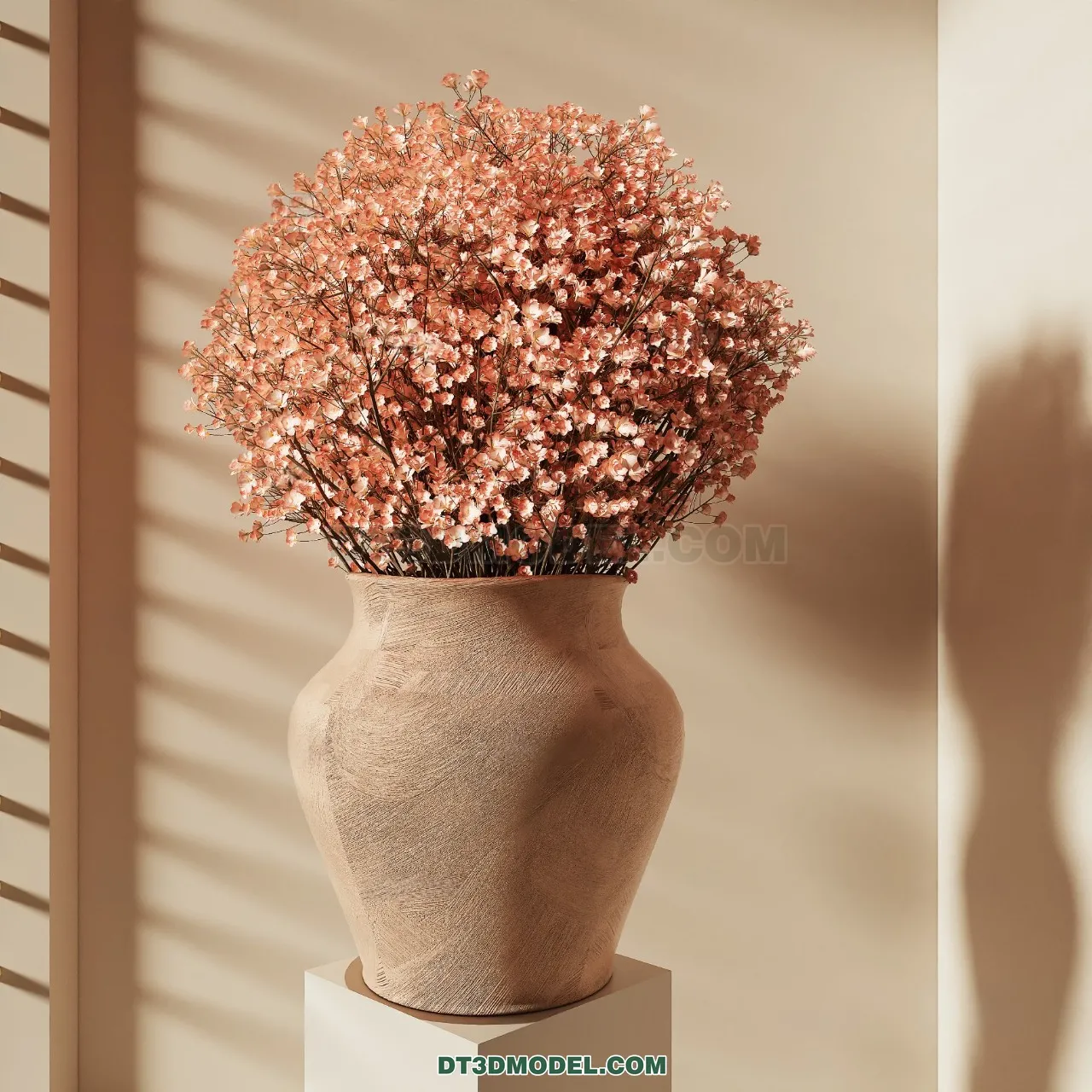 DECORATION - VASE - 3D Model For Interior Design - 813