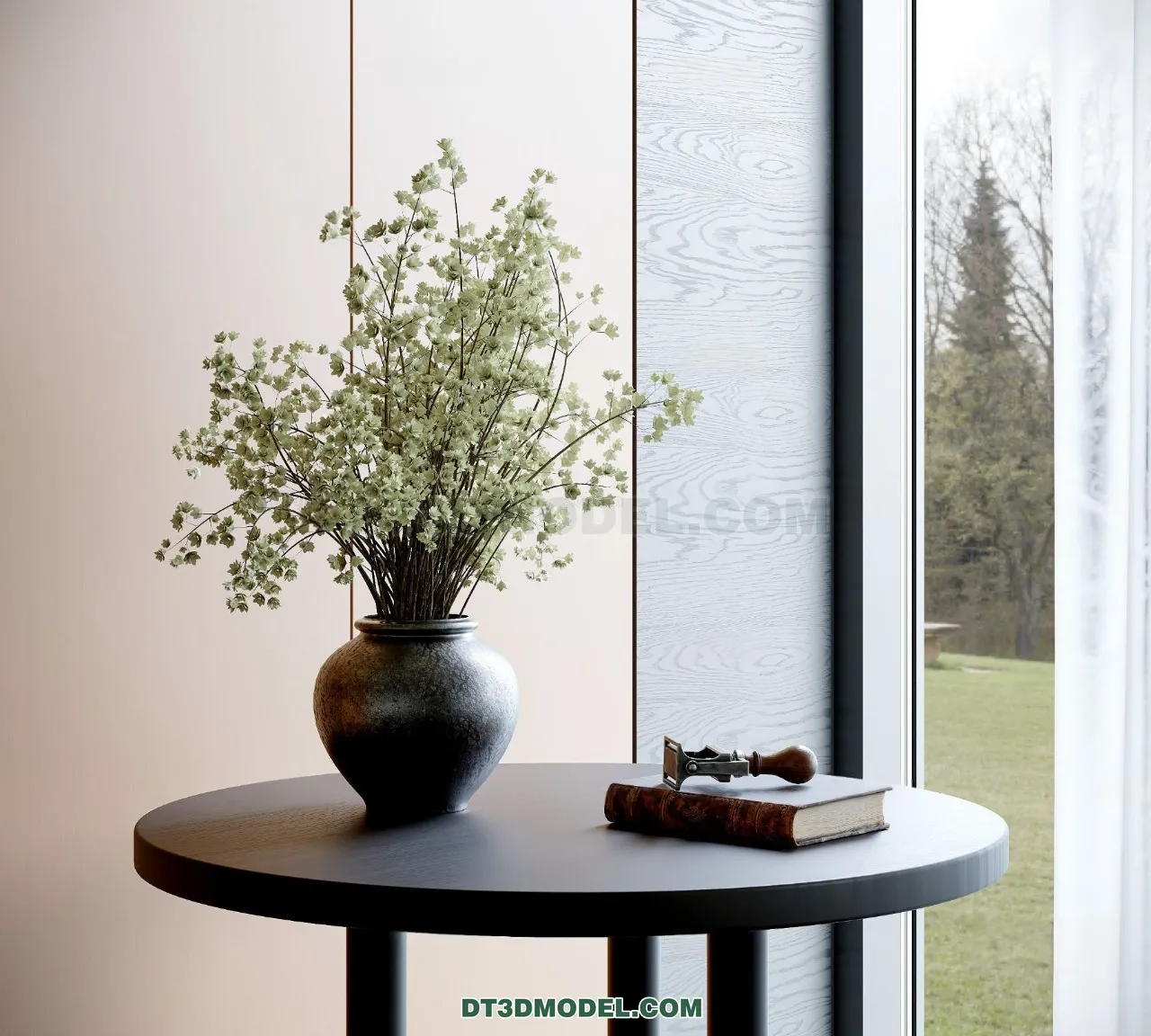 DECORATION - VASE - 3D Model For Interior Design - 815