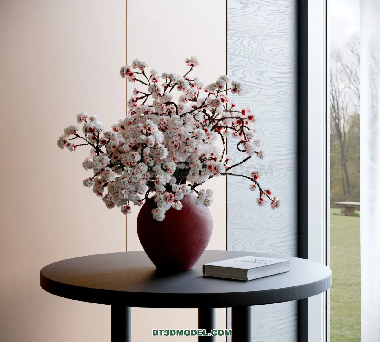 DECORATION - VASE - 3D Model For Interior Design - 816