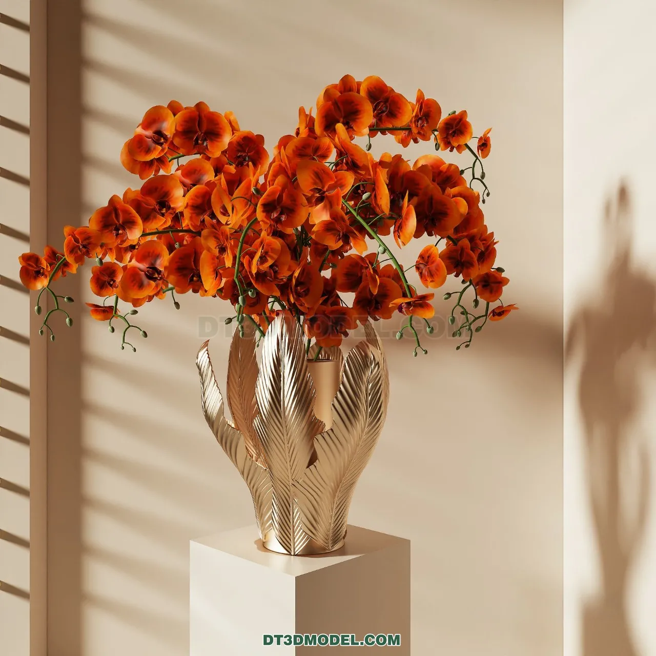 DECORATION - VASE - 3D Model For Interior Design - 819