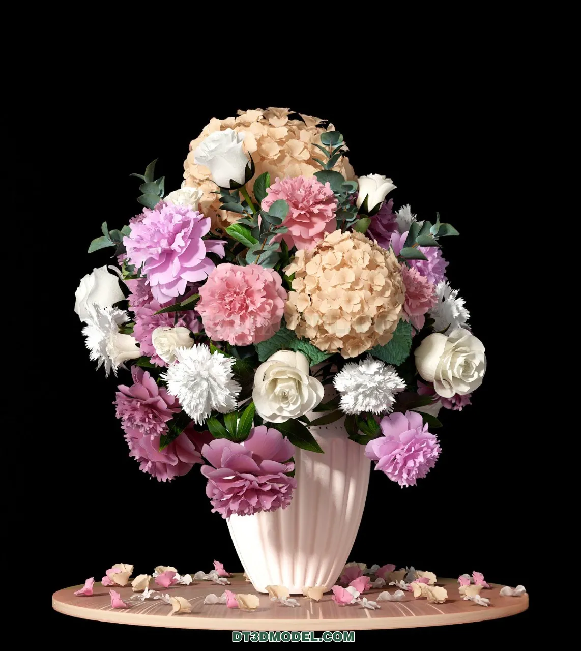 DECORATION - VASE - 3D Model For Interior Design - 820