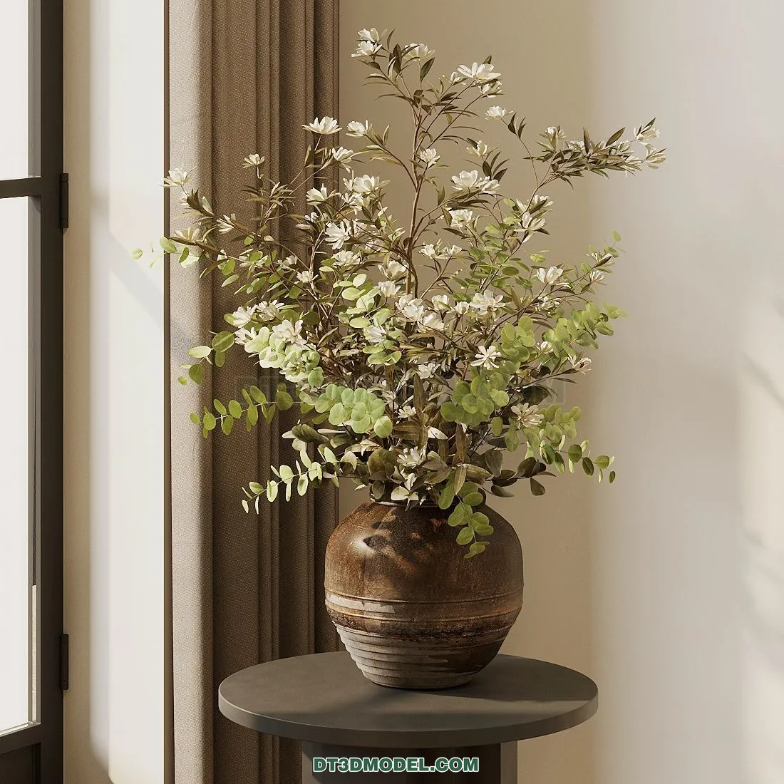 DECORATION - VASE - 3D Model For Interior Design - 821