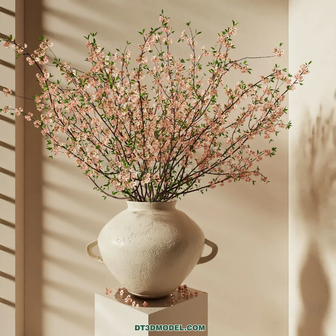 DECORATION - VASE - 3D Model For Interior Design - 822