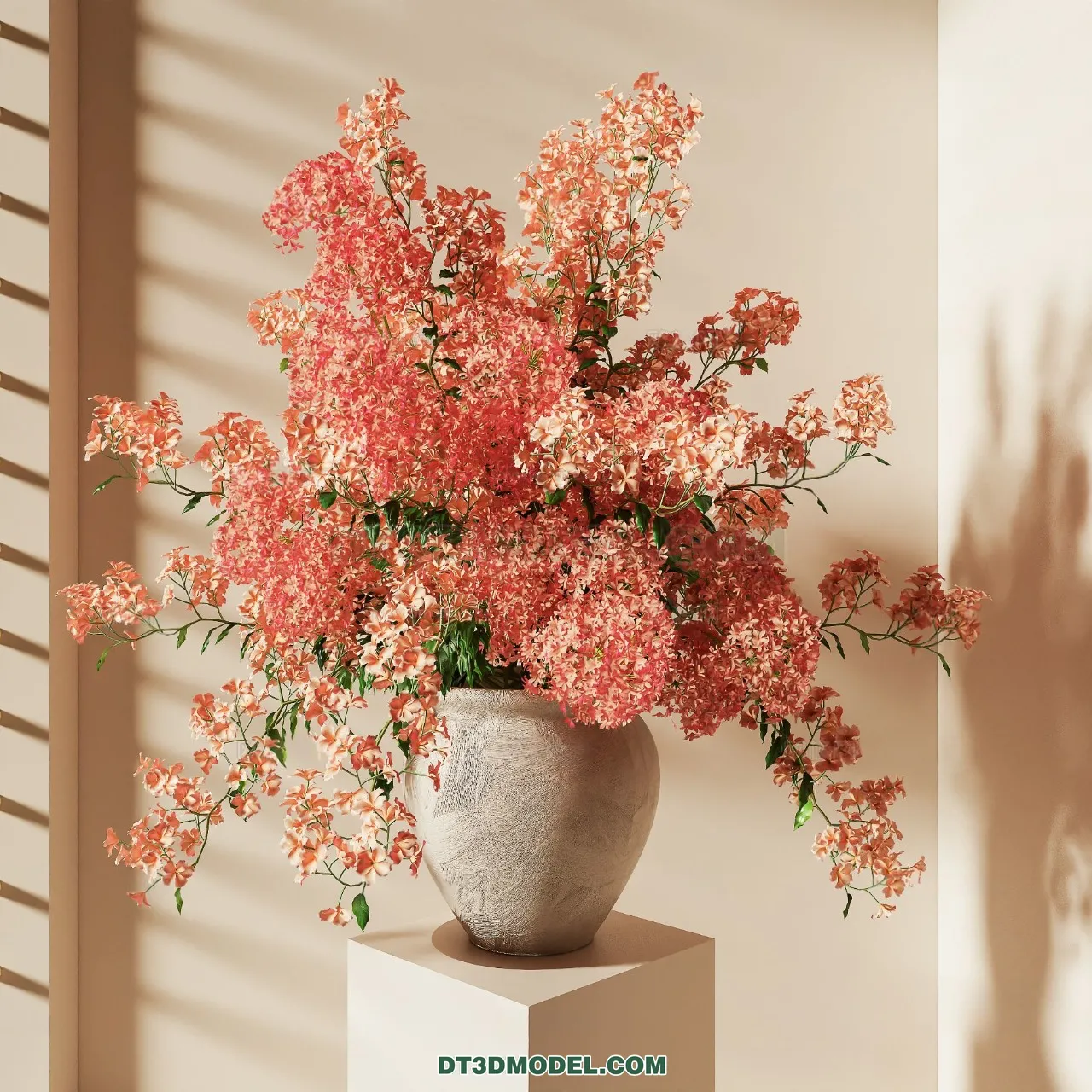 DECORATION - VASE - 3D Model For Interior Design - 826