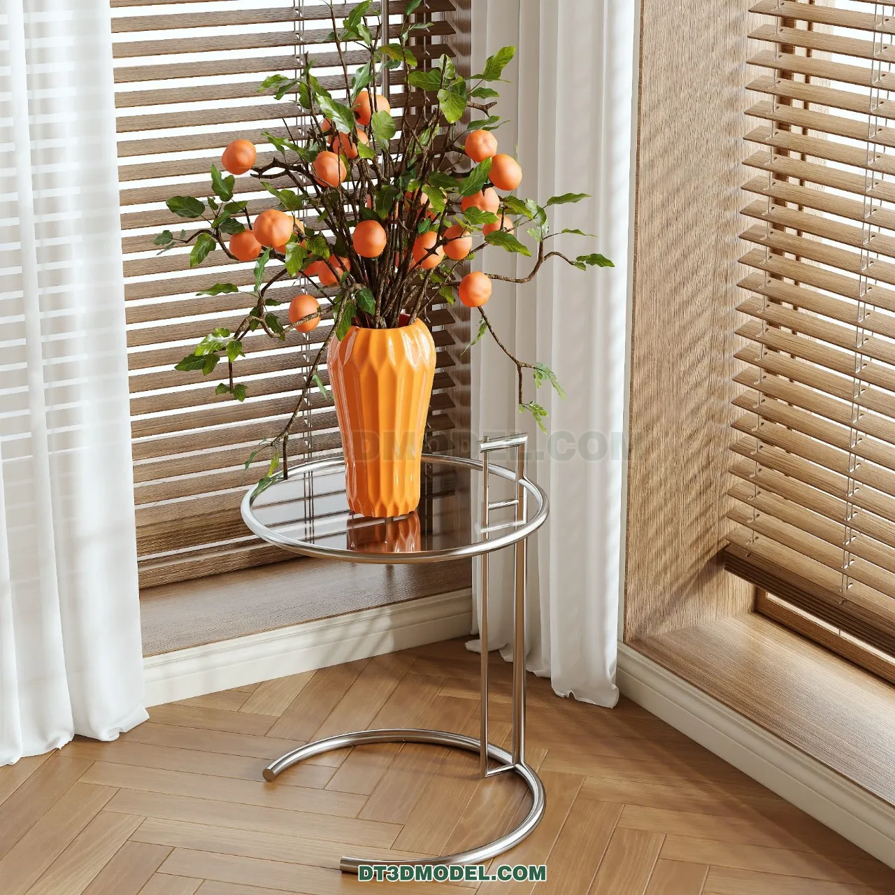 DECORATION - VASE - 3D Model For Interior Design - 843