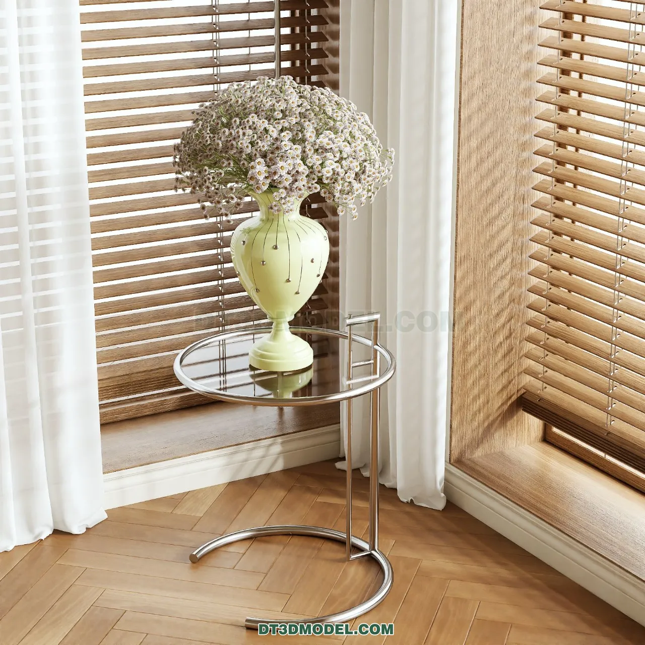 DECORATION - VASE - 3D Model For Interior Design - 846