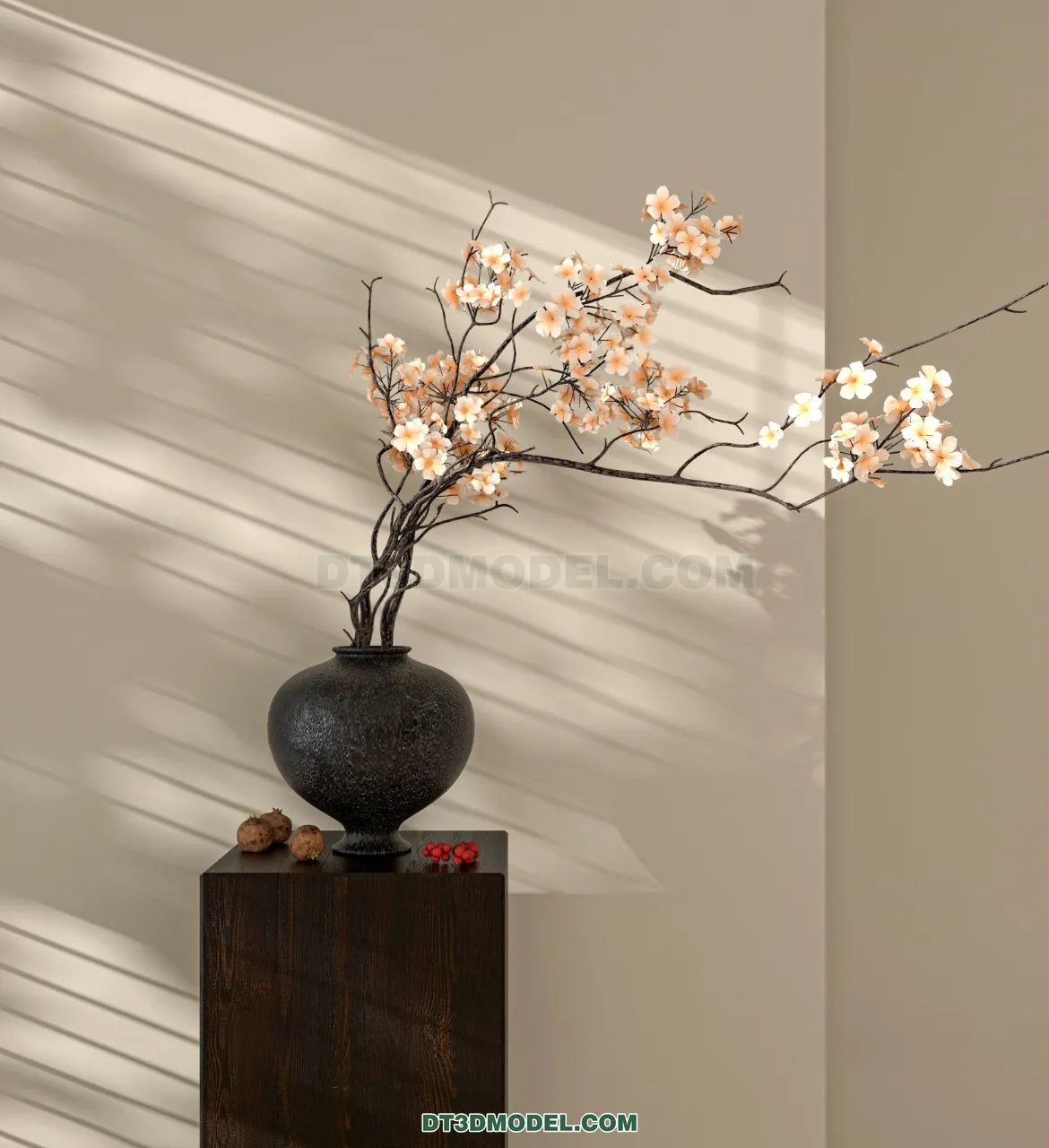 DECORATION - VASE - 3D Model For Interior Design - 852