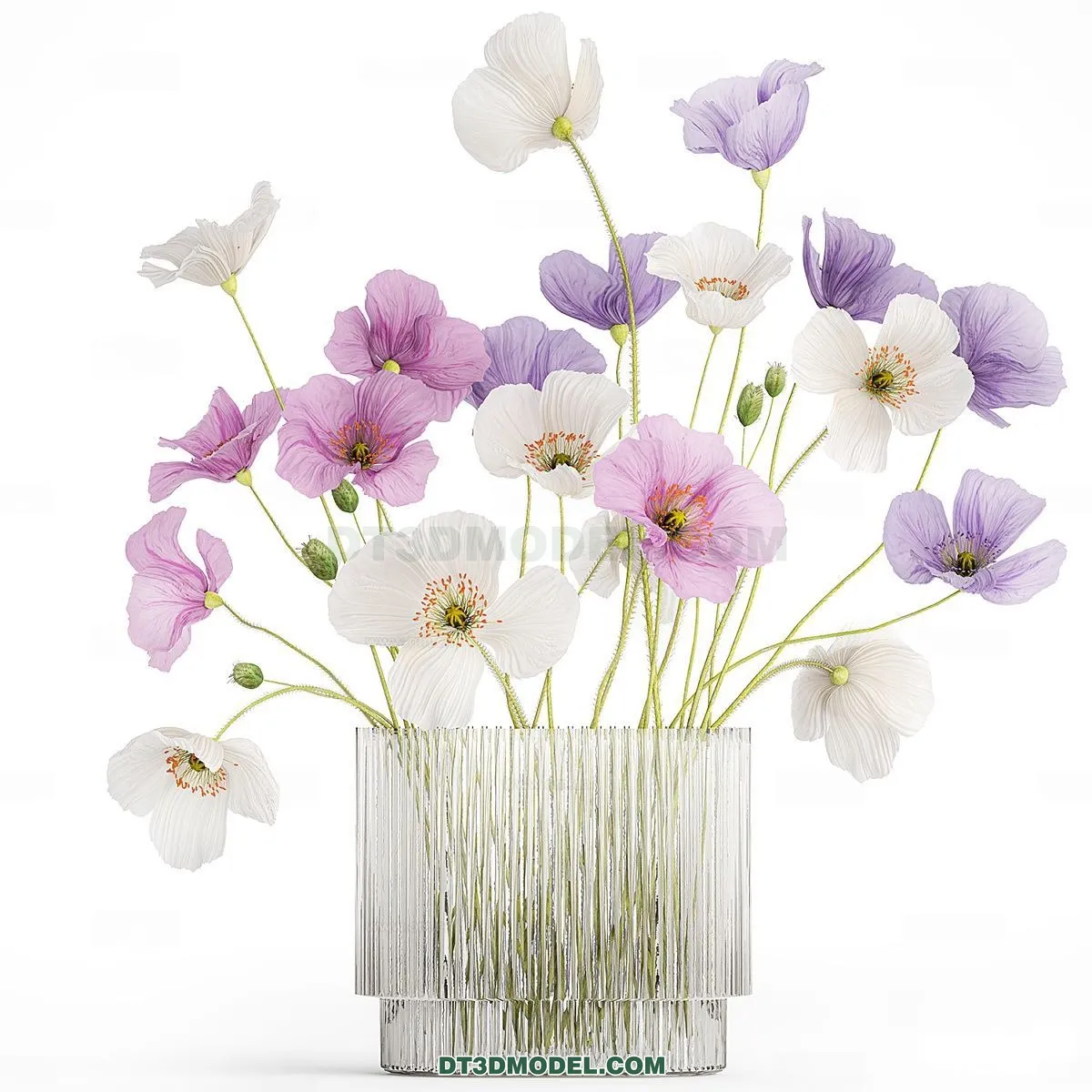 DECORATION - VASE - 3D Model For Interior Design - 853