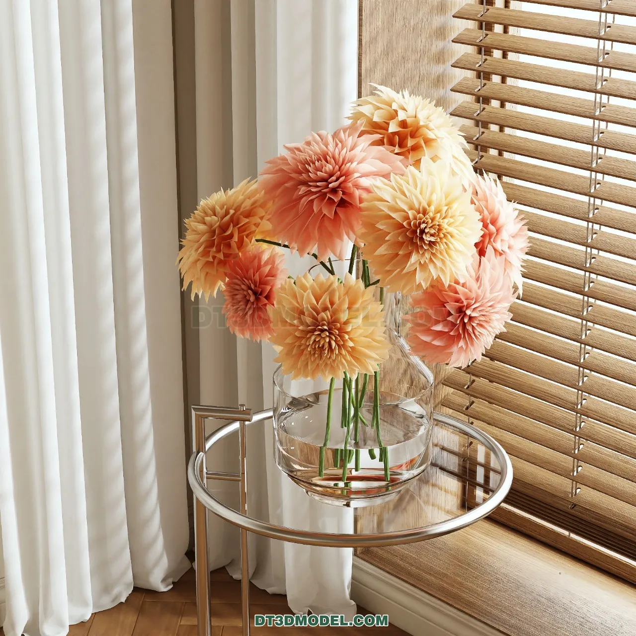 DECORATION - VASE - 3D Model For Interior Design - 856