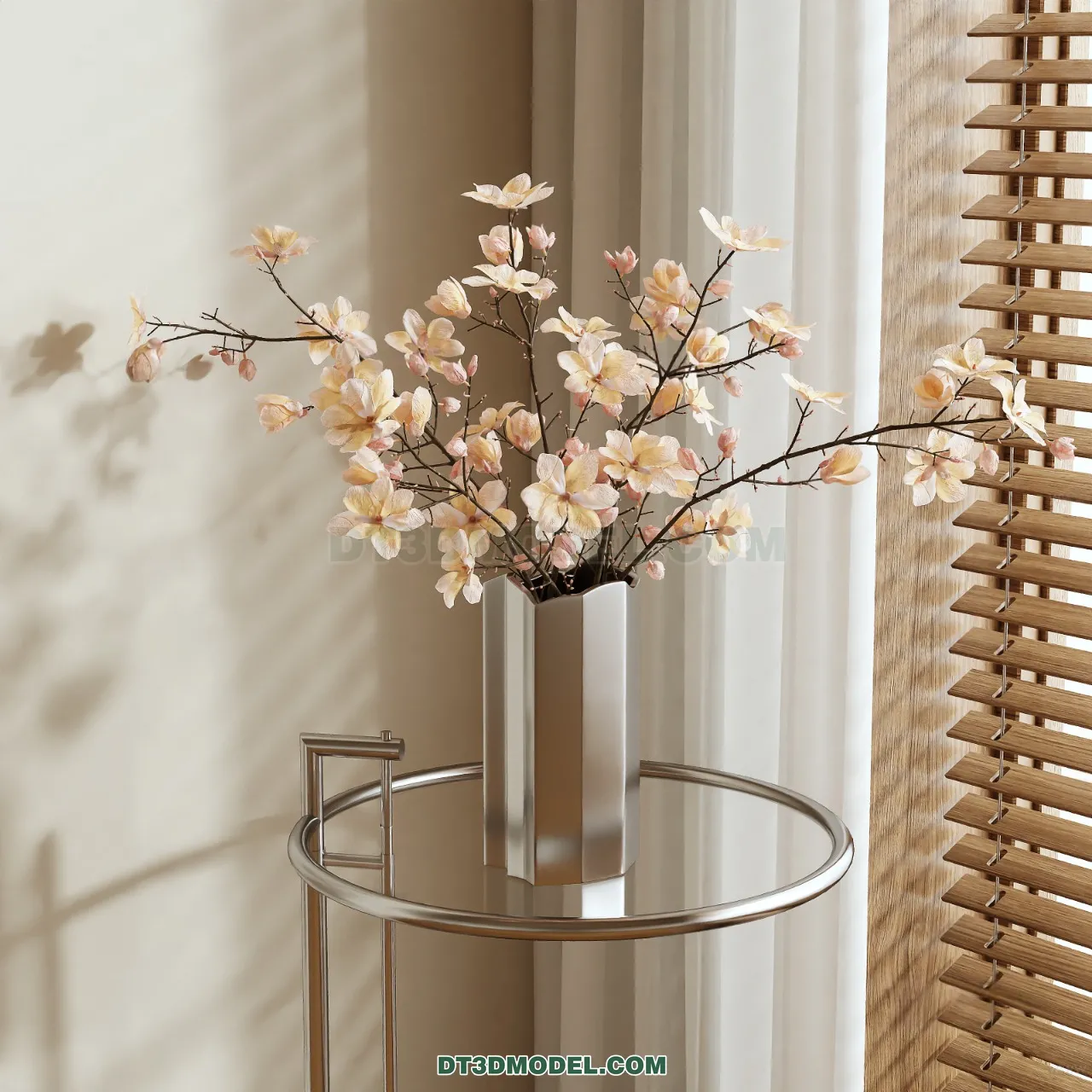 DECORATION - VASE - 3D Model For Interior Design - 861