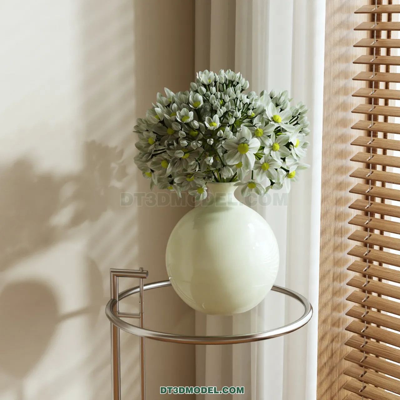 DECORATION - VASE - 3D Model For Interior Design - 868