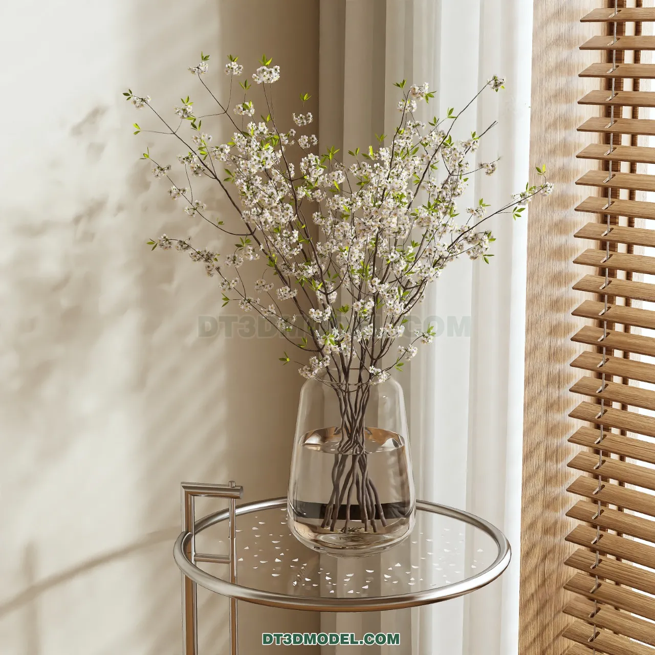 DECORATION - VASE - 3D Model For Interior Design - 869