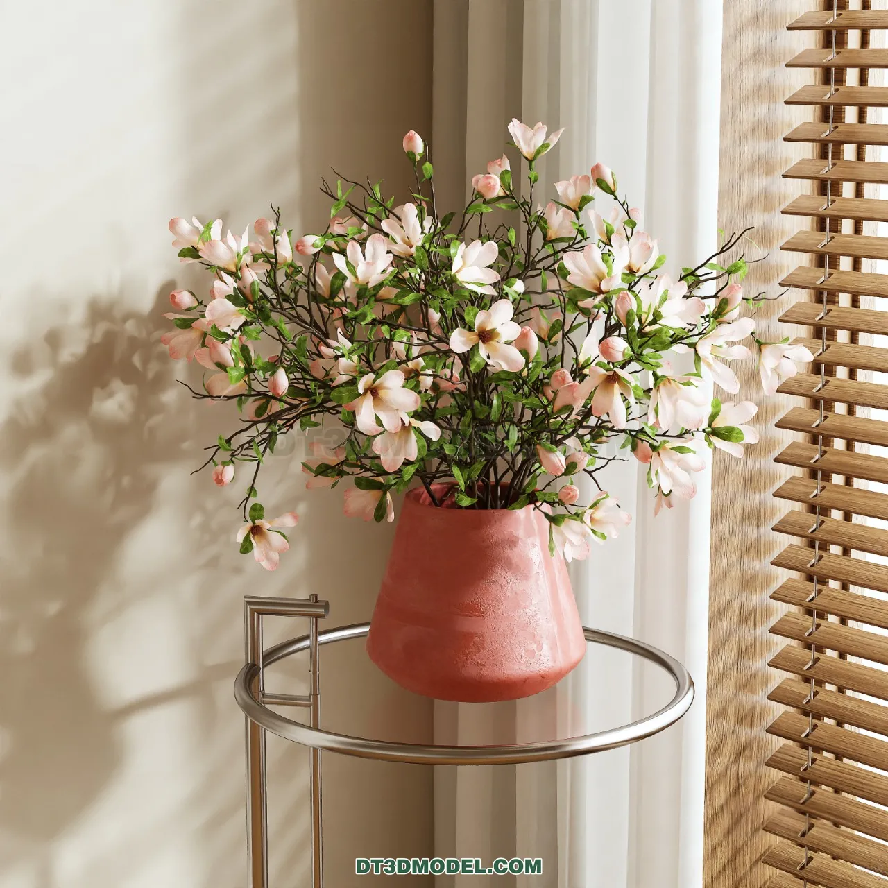 DECORATION - VASE - 3D Model For Interior Design - 881