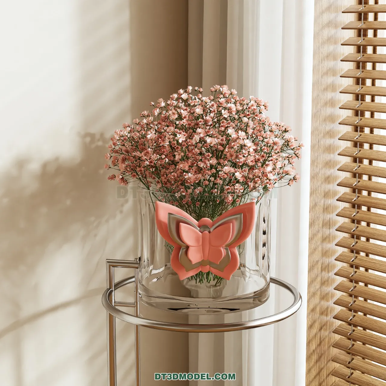 DECORATION - VASE - 3D Model For Interior Design - 883