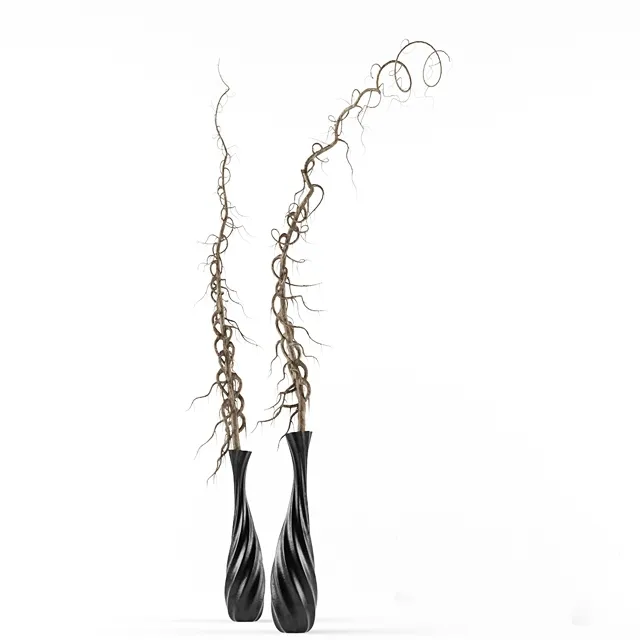 decoration - Vase Wave 3D Model