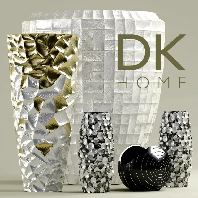 decoration - Vases DK HOME 3D Model