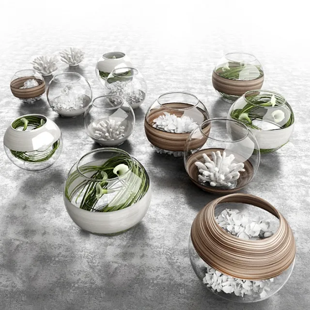 decoration - Vases from the site kelly 3D Model