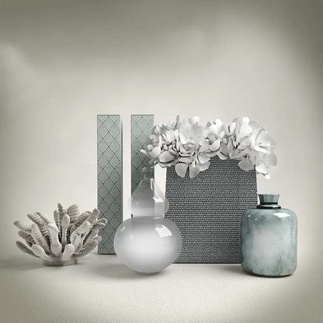 decoration - Vases from the site kelly hoppen 3D Model