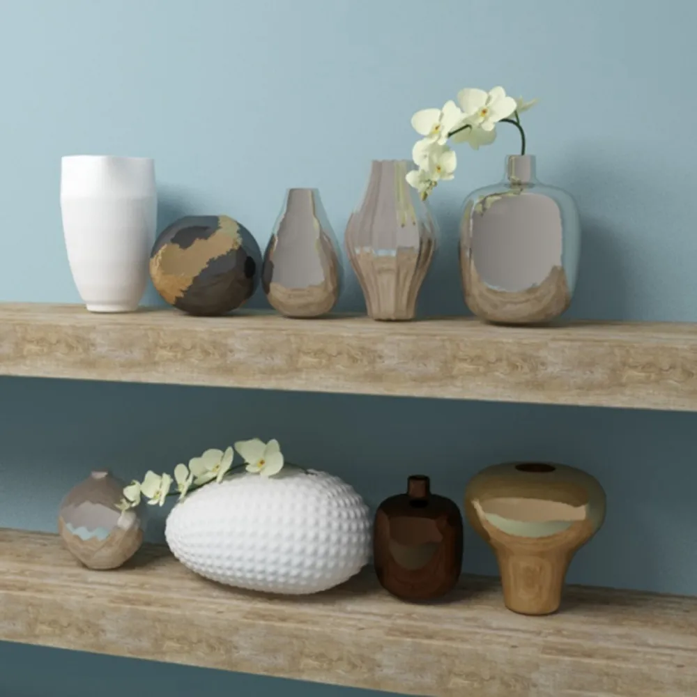 decoration - Vases Vasesvās 3D Model