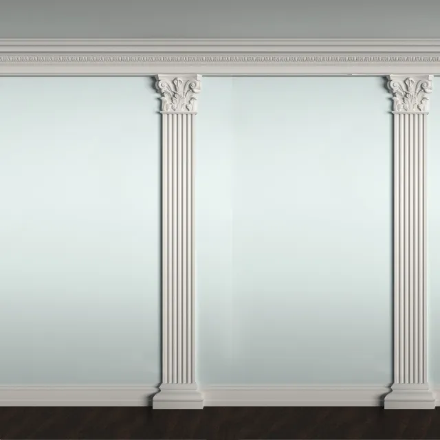 decoration - Vertical 3D Model