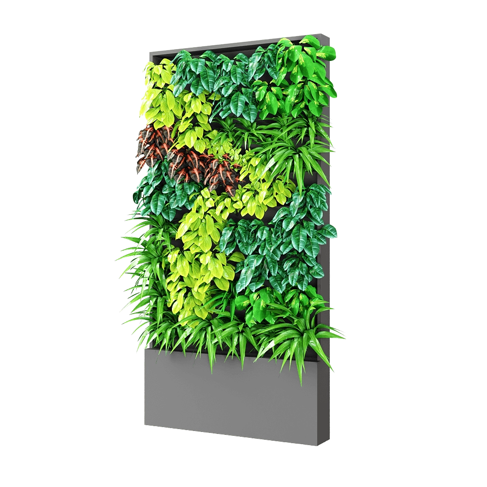 decoration - Vertical Gardening 2 3D Model
