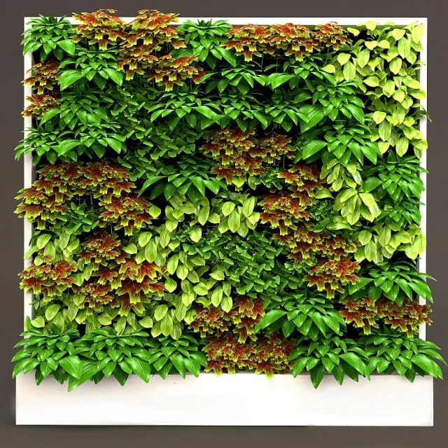 decoration - Vertical Gardening 3 3D Model