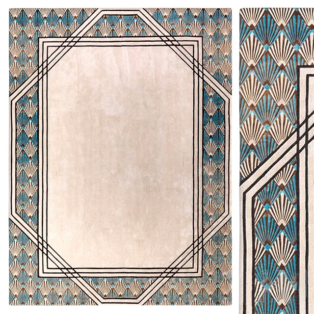 decoration - Visionnaire Home Arabele rug 08 3D Model