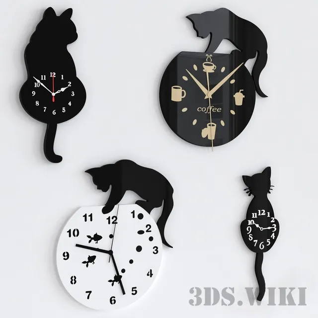 decoration - Wall Clock 3D Model