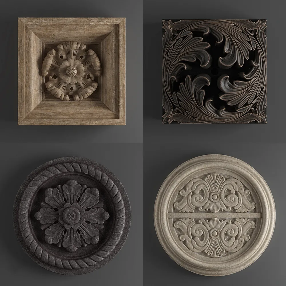 decoration - Wall decors collections 6 3D Model