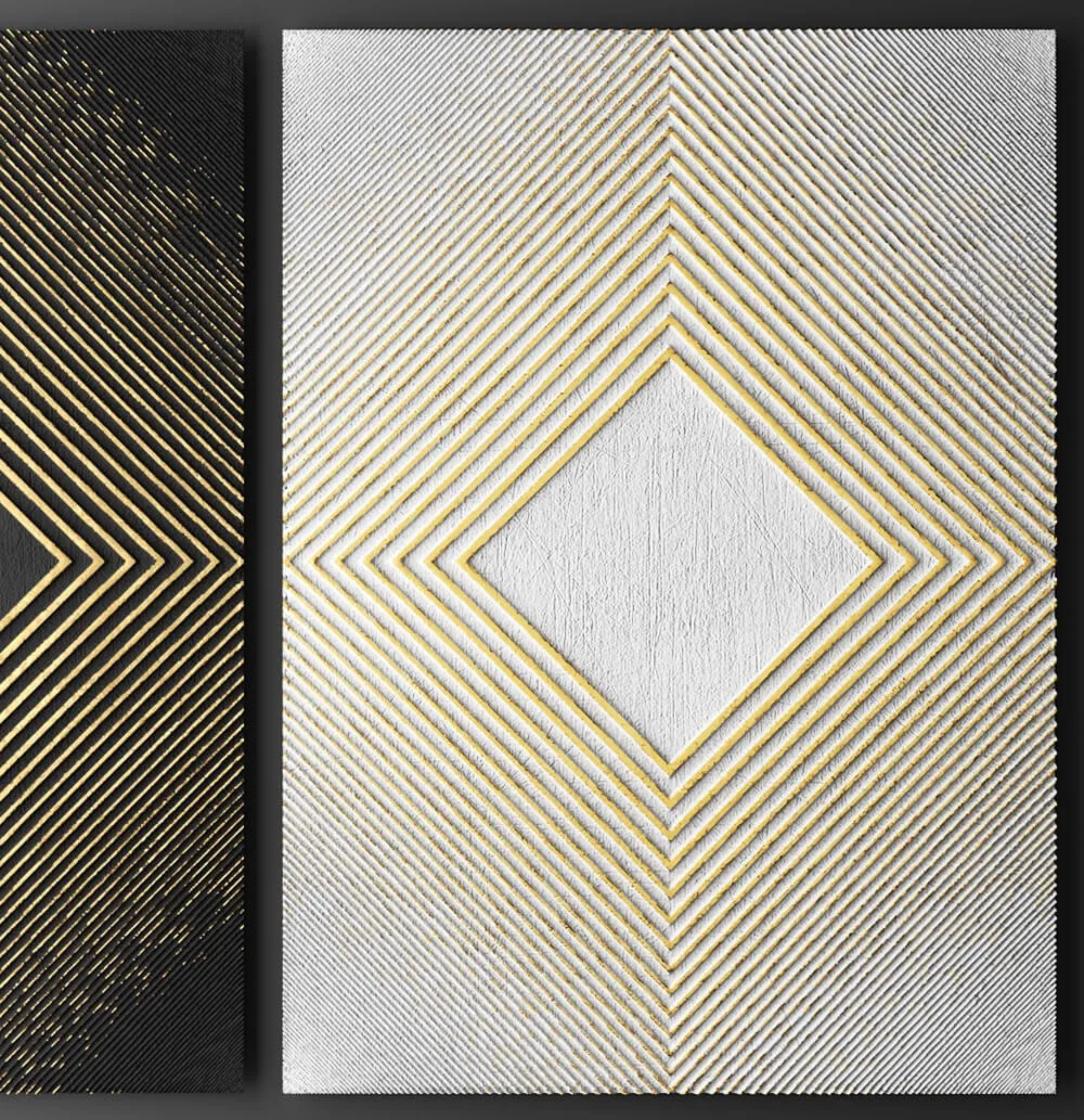 decoration - Wall panel 8 3D Model