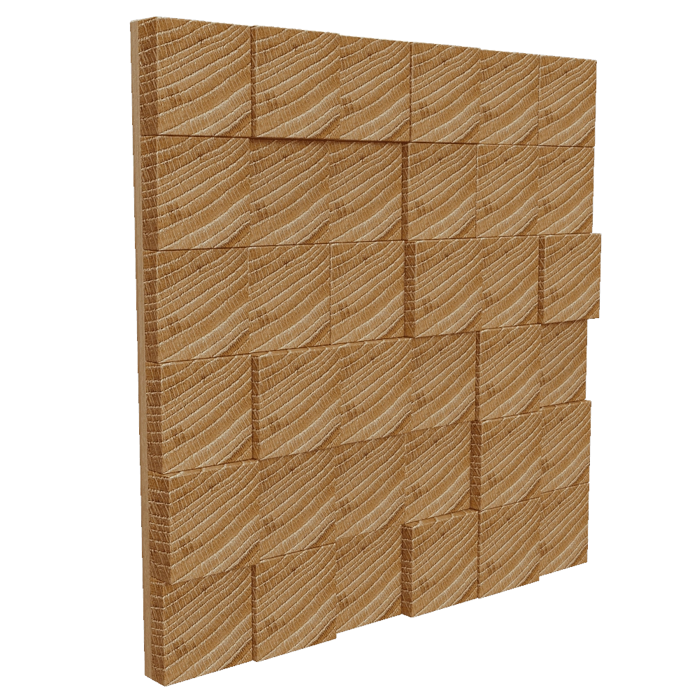 decoration - Wall panel Mosaic Lacuare 3D Model