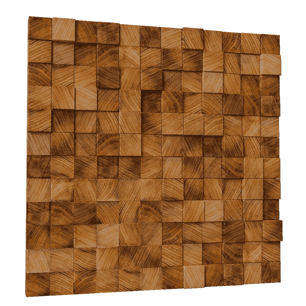 decoration - Wall panel Mosaic Trace 3D Model