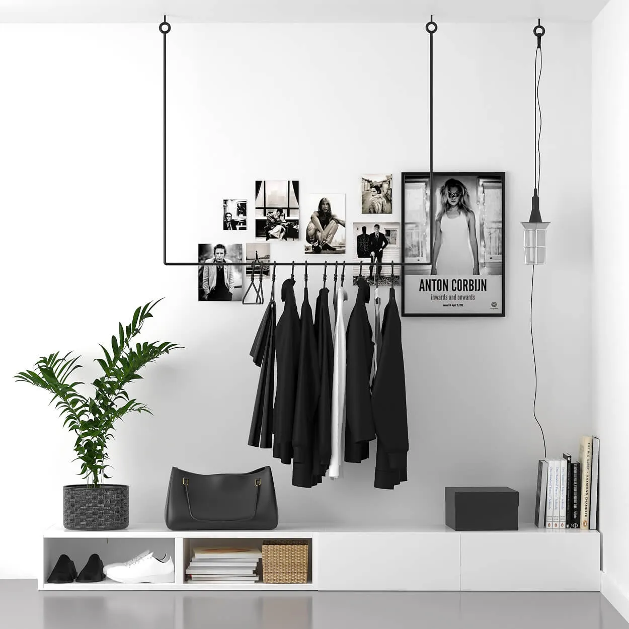 decoration - Wardrobe hallway 1987 3D Model