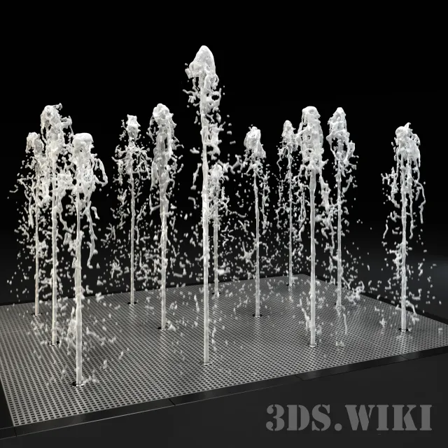decoration - Water fountain 3D Model