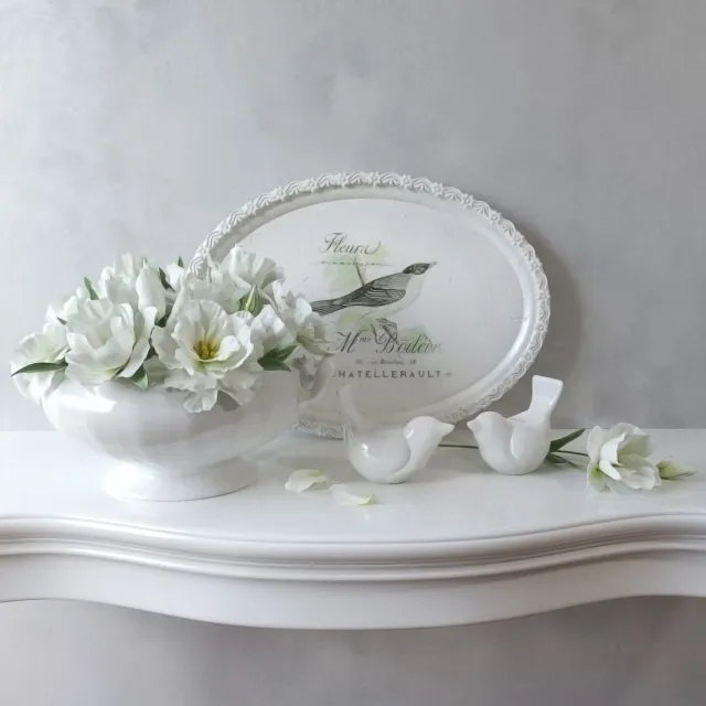decoration - white decorative set 3D Model