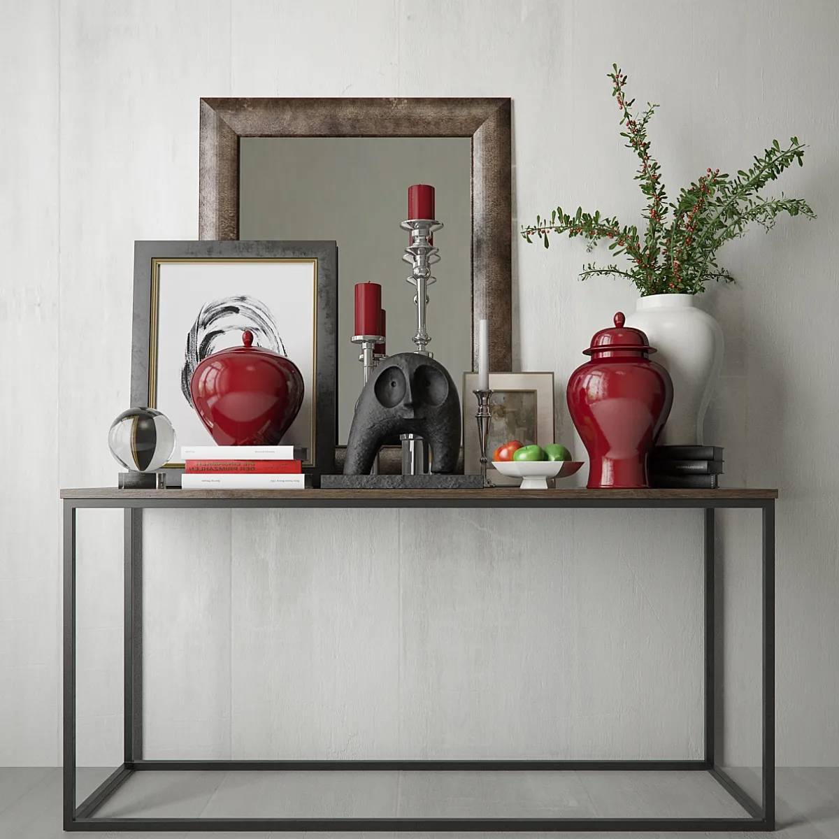 decoration - Williams-Sonoma decorative set 3 3D Model