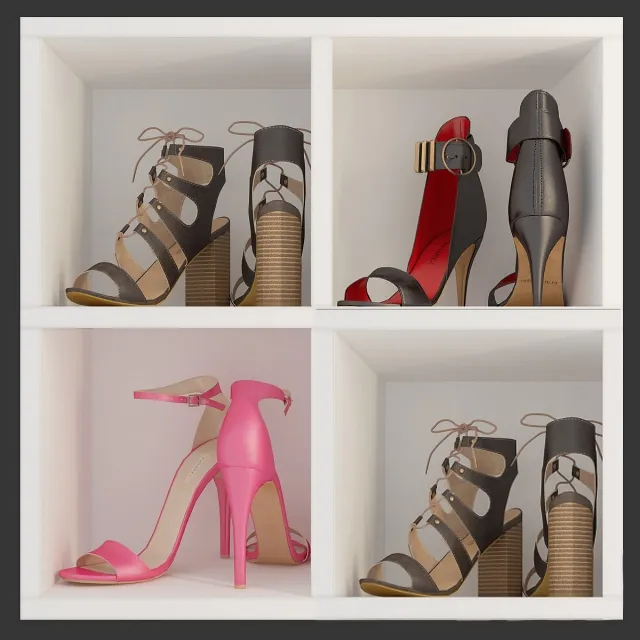 decoration - Women's shoes 6 3D Model
