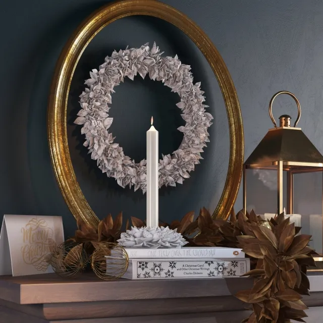 decoration - Zara Home Christmas set 3D Model