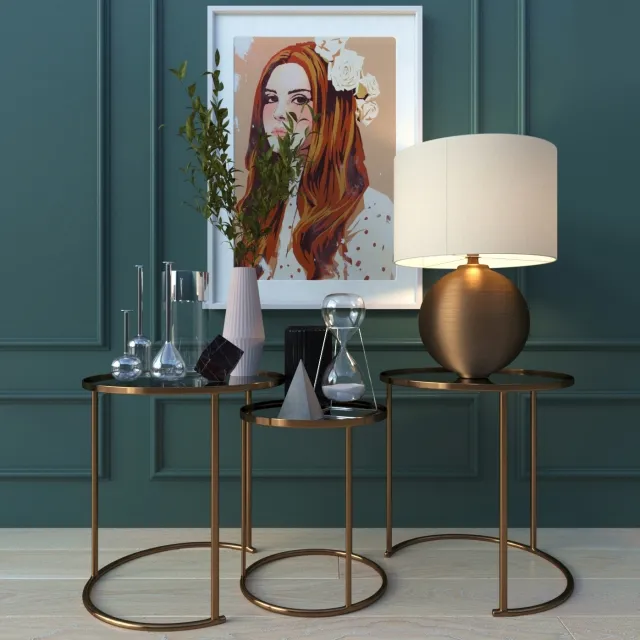 decoration - Zara Home Set 13 3D Model