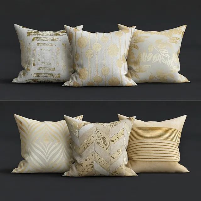 decoration - Zol pillows 3D Model