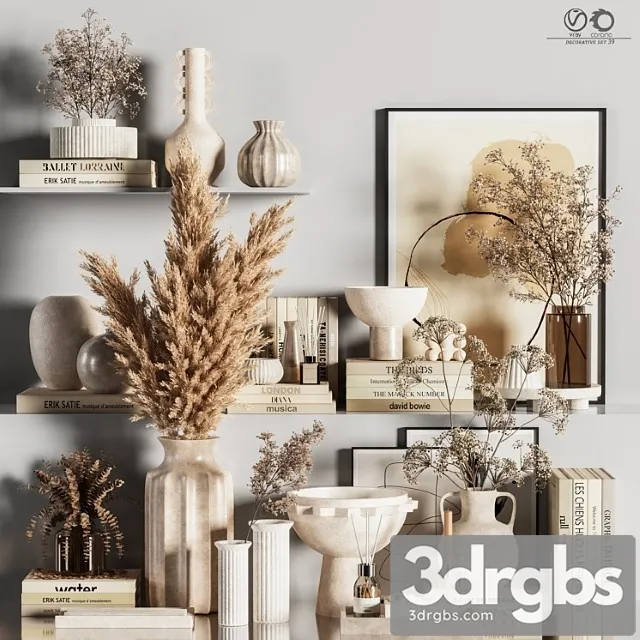 Decorative 54 3D Model Free