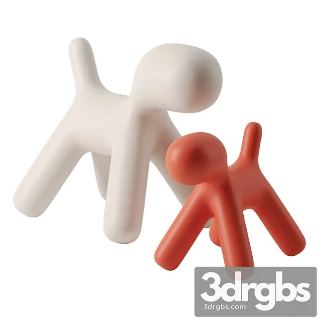 Decorative Accent Puppy by Magis 3D Model Free