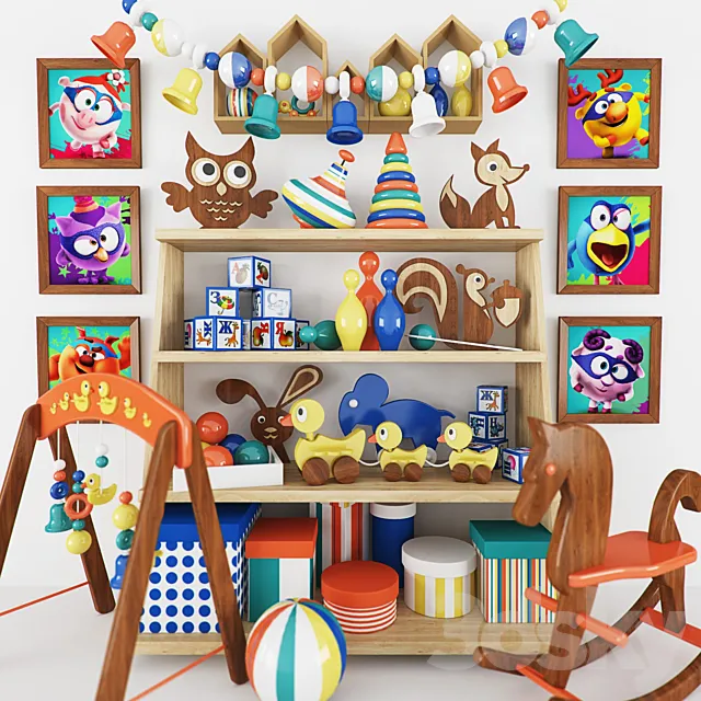 Decorative baby kit 3DModel