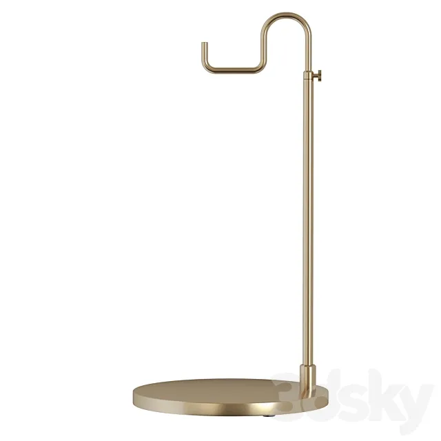 Decorative bag handler for boutiques sku 30127 by Pikartlights 3D Model