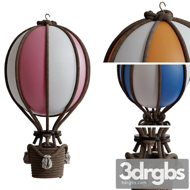 Decorative ballon 3D Model Free