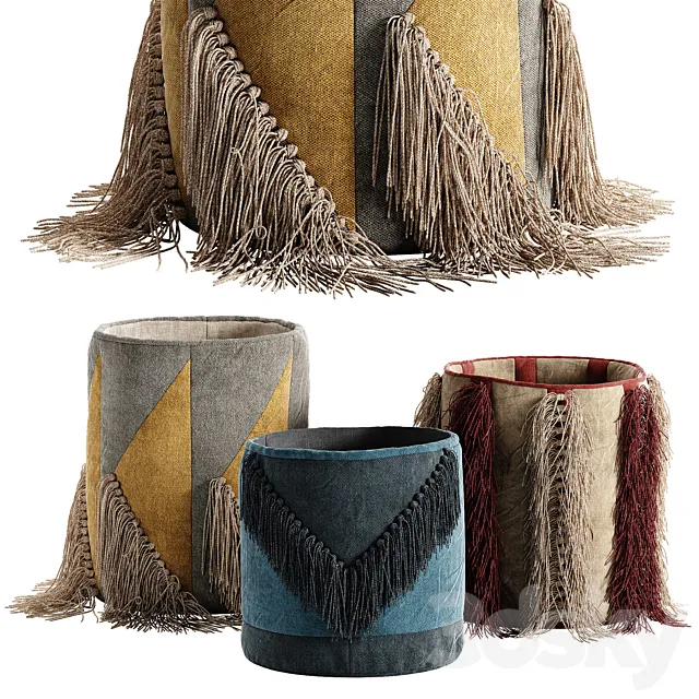 Decorative baskets 3DModel