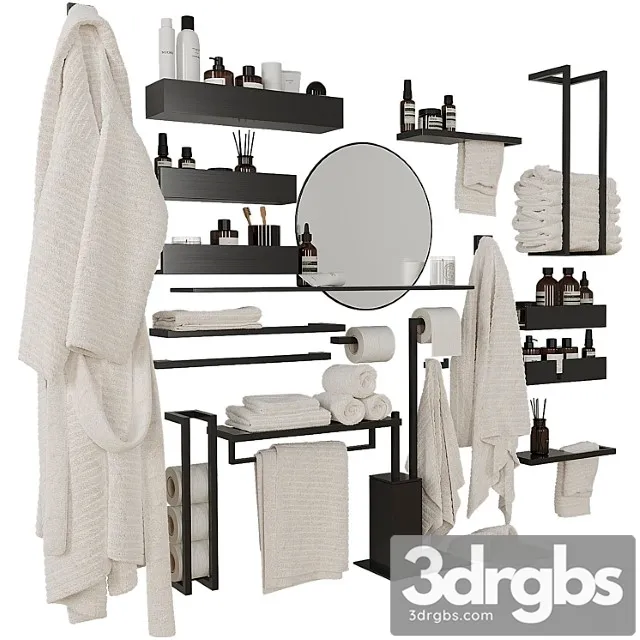 Decorative Bathroom Set 204 Free Download
